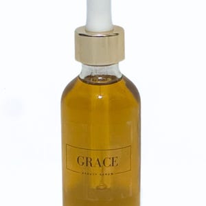 Grace Beauty Serum, 2 ounces, beauty serum, all natural beauty serum, anti-aging beauty serum, organic facial oils, chemical free facial ser