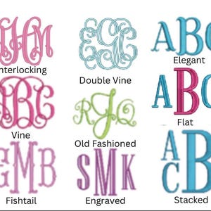 Monogrammed Gingham Baby Book: Personalized Memory Scrapbook (8.5x11 Insert) image 6