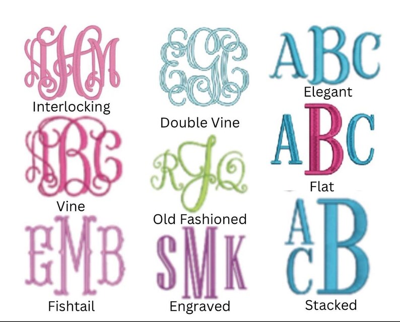 Monogrammed Gingham Baby Book: Personalized Memory Scrapbook (8.5x11 Insert) image 6