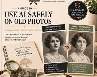 Safe AI Guide for Old Photos | Privacy, Ethics & Family Photo Preservation