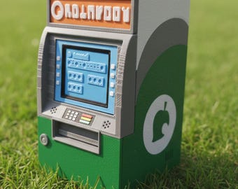Animal Crossing Nook Stop Game Card Holder 3D Printed Storage Box