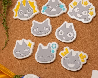 Animal Crossing Fridge Magnets Game Character Magnetic Decor Set