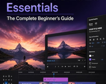Adobe Premiere 2026 Essentials: The Complete Beginner's Guide