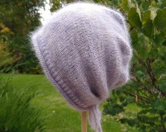 Bunty Slouch Knitting Pattern: I-Cord Beanie (PDF Download)