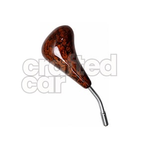 Pomello del cambio in legno per cambio automatico, compatibile con Mercedes-Benz Classe SL R129, radica.