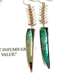 Pearl tooth Zipper Earrings