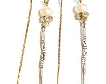 Zahara trådörhängen, hypoallergena, missfärgas inte