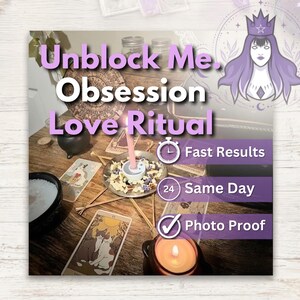 Obsession Love Ritual Reading – Same Day Digital Love Energy Report, Desire, Attachment, Reconnection & Photo Proof