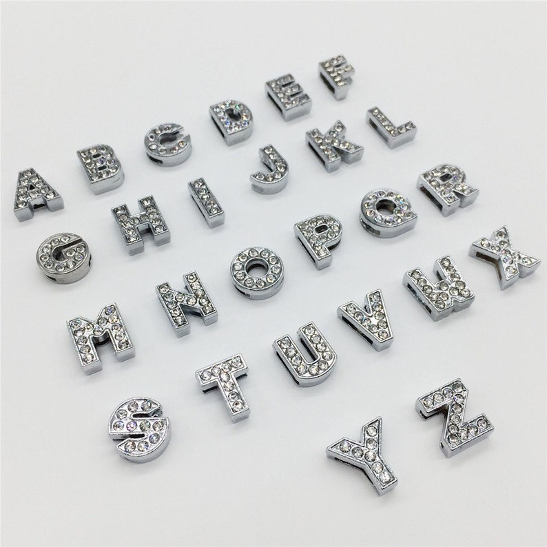 8mm Slide Charms for Bracelets Wholesale Charms Bulk Charms Etsy