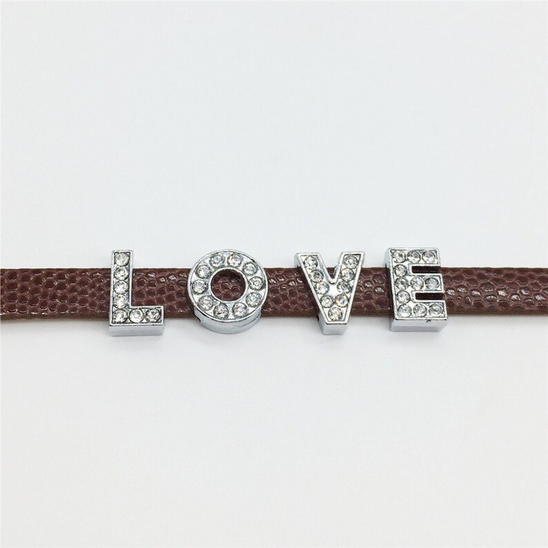 8mm Slide Charms for Bracelets Wholesale Charms Bulk Charms Etsy