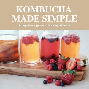 Kombucha Brewing Guide | SCOBY Instructions, Fermentation Tips (Digital Download)
