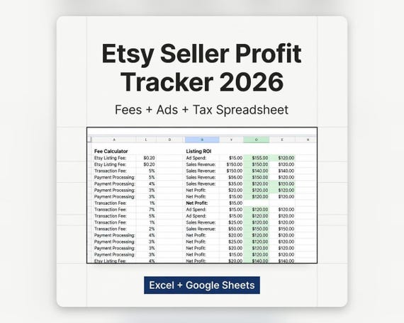 01 etsy seller profit tracker 2026