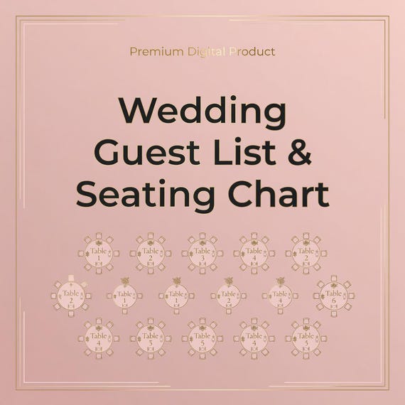 01 wedding guest list seating chart spreadsheet
