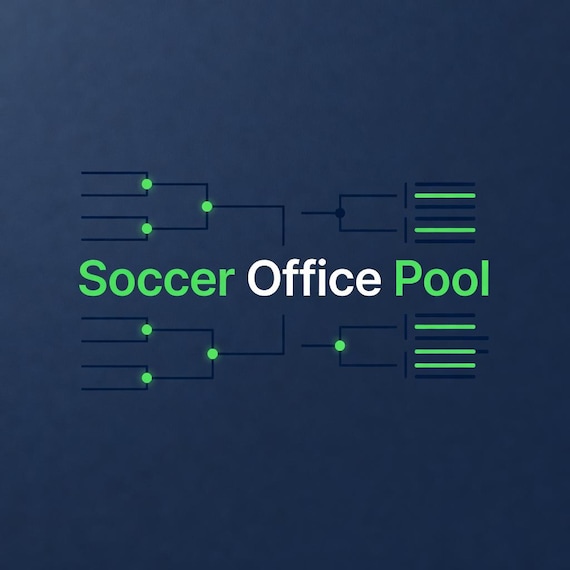 2026 Soccer Office Pool Spreadsheet, Tournament Bracket and Score Tracker preview image from SteadyStackStudio