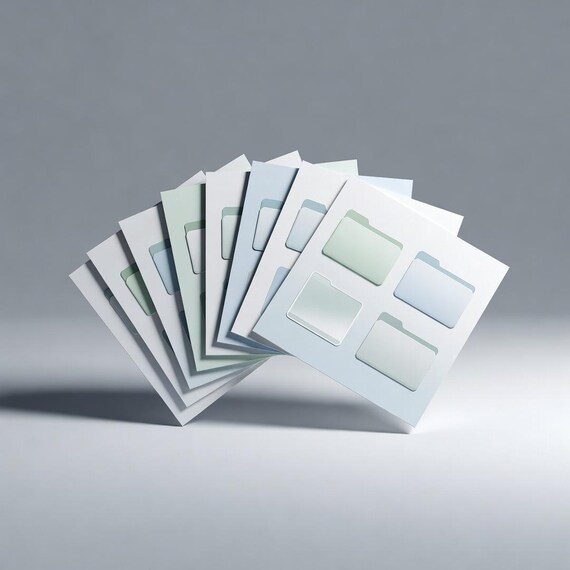 Dental Office Social Visual Kit, Clean Clinic Graphics and Reel Loops preview 1