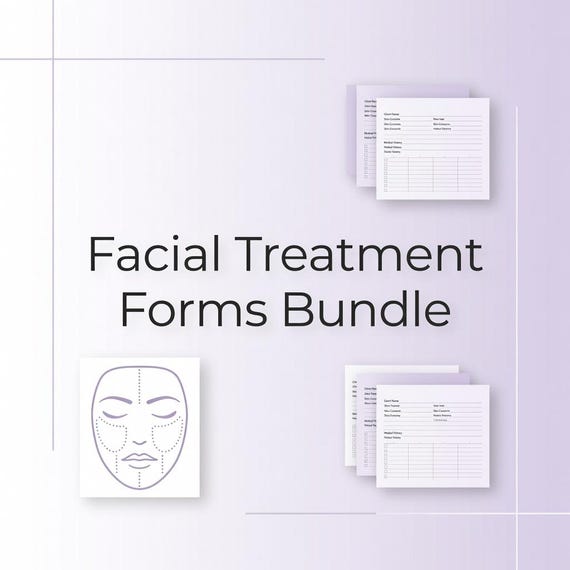01 facial esthetician client intake forms