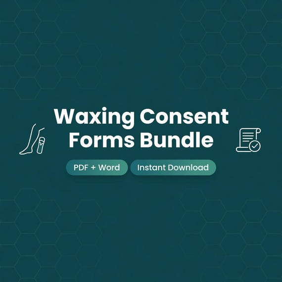 01 waxing consent client intake forms