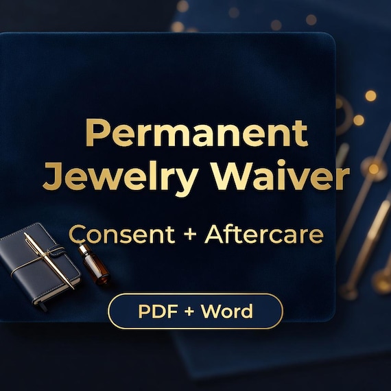 01 permanent jewelry waiver business kit