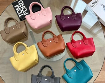 Calm Handmade Full Grain Leather Shoulder Bag Stress Free Relax Daily Handbag
