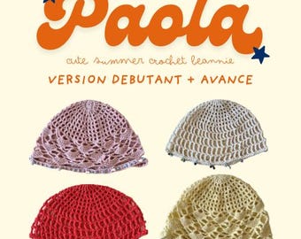 Paola crochet pattern PDF – 2 models included (beginner + advanced)