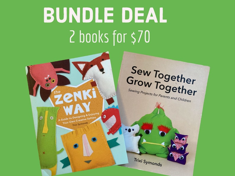 Hand Sewing Books for Kids Etsy