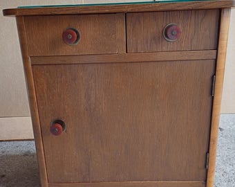 Vintage Art Deco nachtkastje