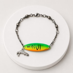 bangle fishing lures Fly Brushed Tungsten Men's Wedding Band, 6mm, Size 6.0 The bracelet can be slightly adjusted in size by gently bending it Fashion Bangle bracelet- Made with