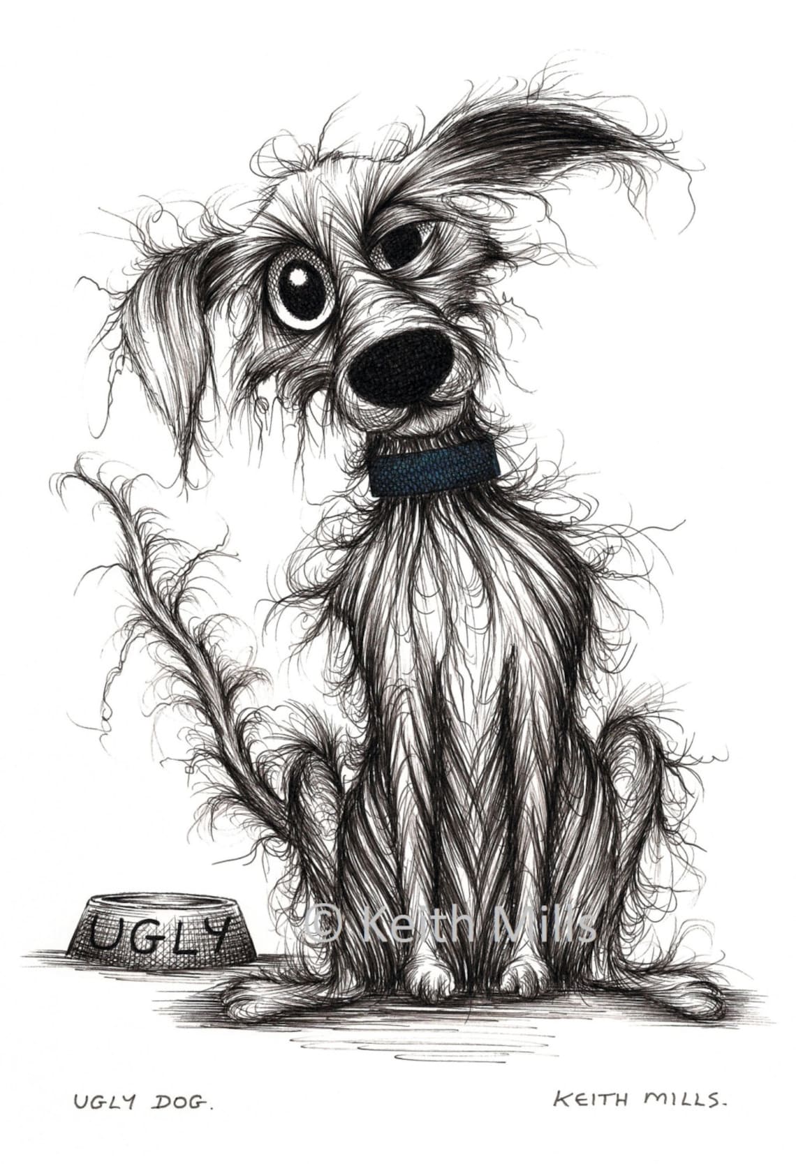 Ugly Dog Print Download Extremely Unpleasant Smelly Stinky Pet Doggie
