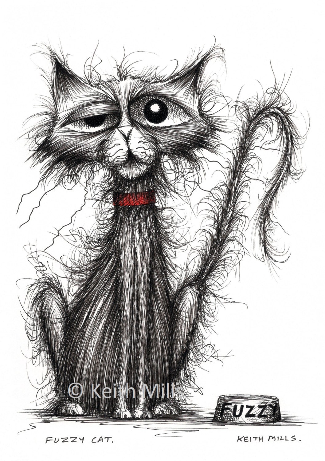 Fuzzy cat sales