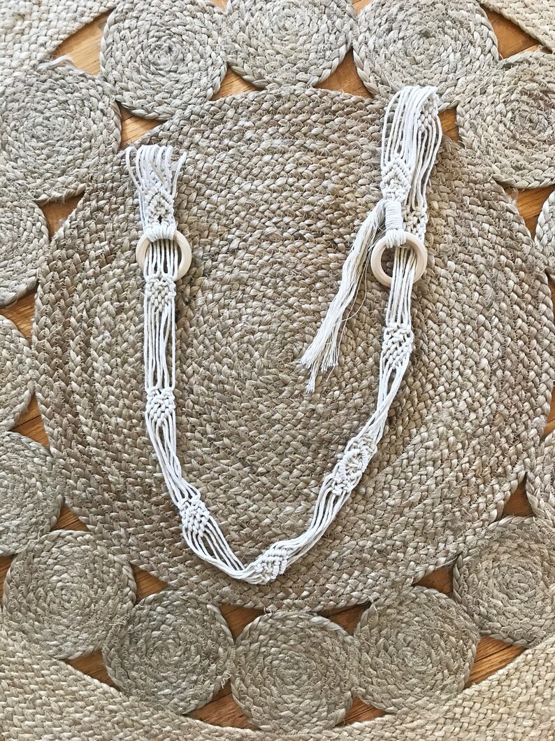 Macrame Fringe Macrame Yoga Mat Strap Boho Yoga Mat Strap Yoga Bag Bohemian