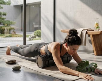 30cm Foam Massage Roller for Yoga, Gym, Fitness, Pilates, Exercises and Back Massage, Yoga Block, Home Fitness Equipment