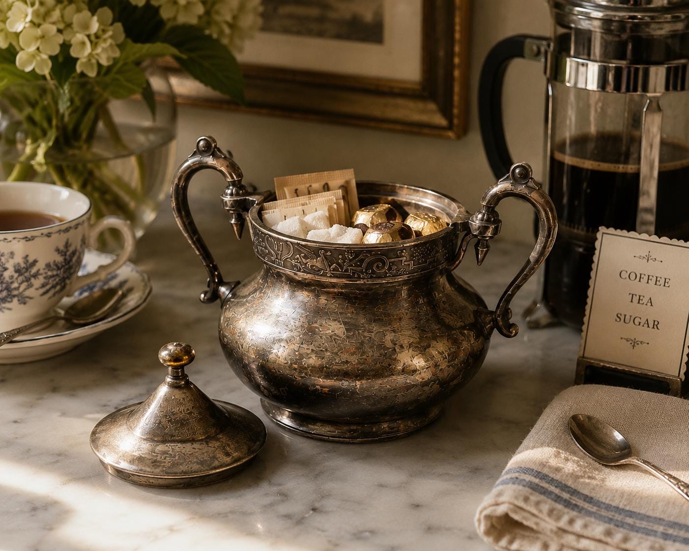 Reed and Barton Victorian Tea Set - Etsy