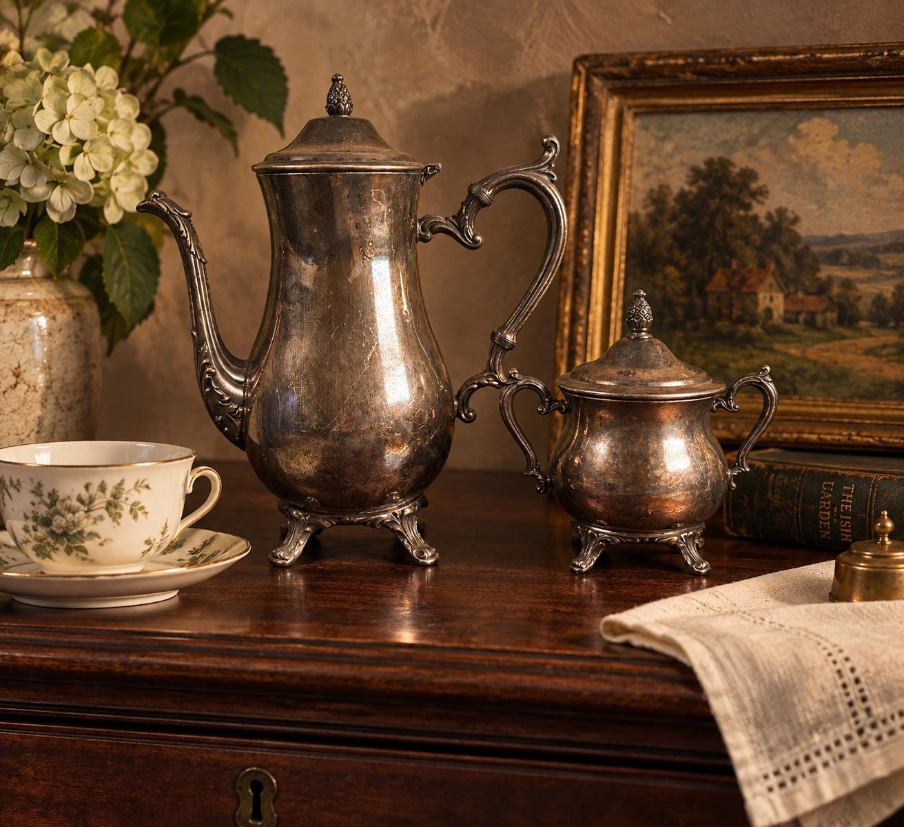 Wm Rogers Tea Set - Etsy