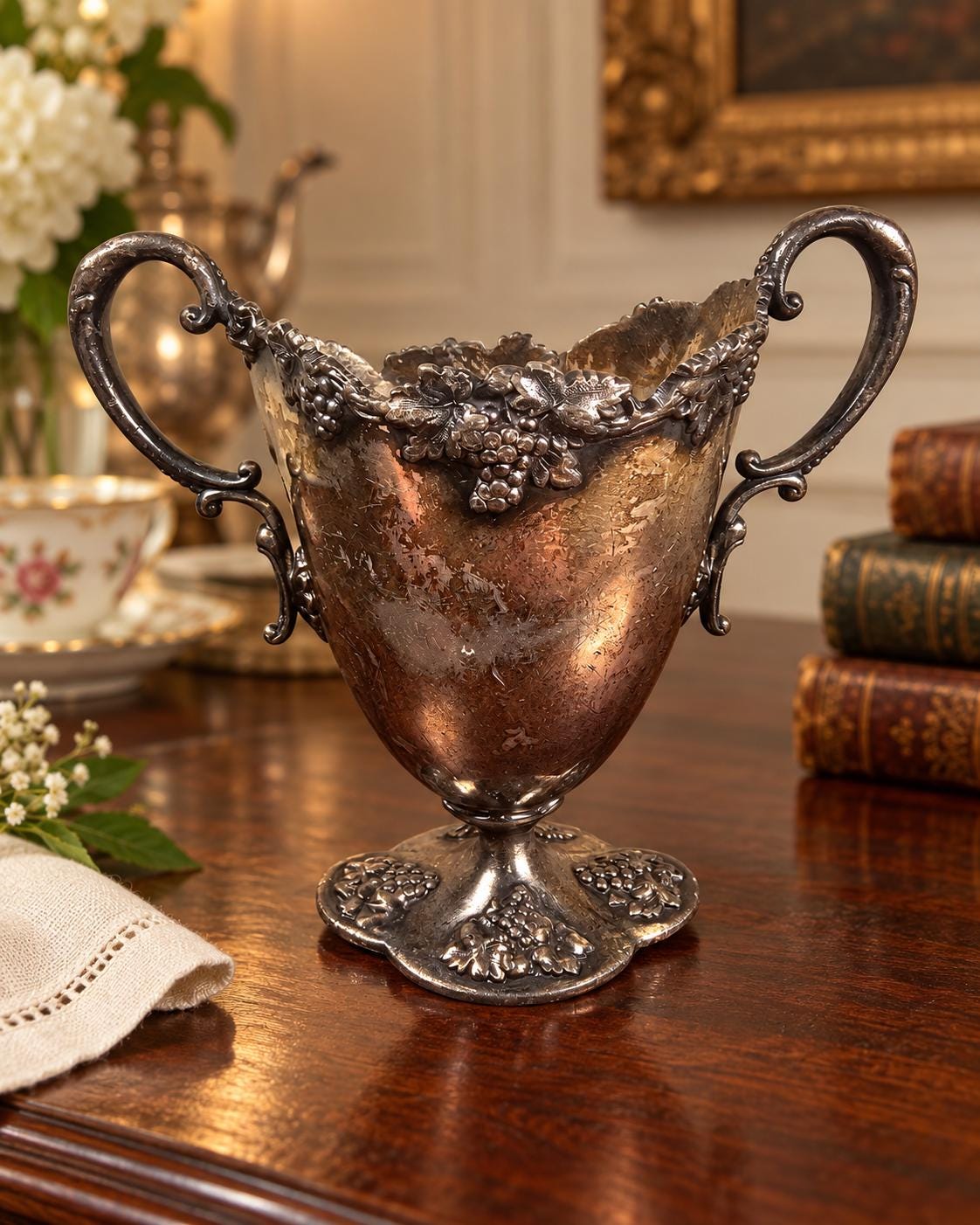 シルバープレイトのキャセロール Quadruple Silver Plate - Etsy