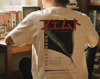 Berserk Griffith Femto T-Shirt: Wings of Darkness Anime Design