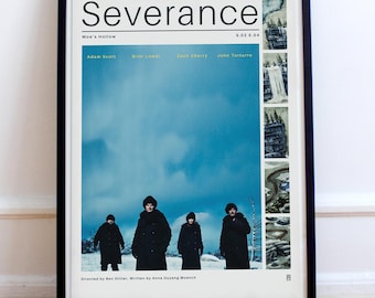 Severance-Alternativposter – S02E04 „Woe’s Hollow“ – Print