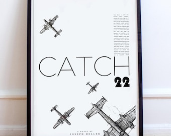 Catch-22 von Joseph Heller – Buch-Filmplakat