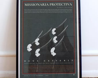 B. Gesserit – Sisterhood – Missionaria Protectiva – D. Prophecy Fanmade Poster – Grün