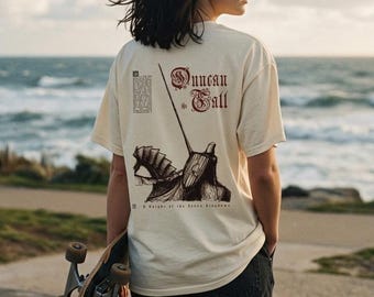 Duncan the Tall - AKSK Hand Drawing Typography Design T-Shirt
