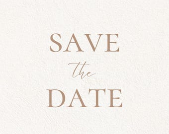 Save the Date Video & Musica | Invito Digitale Matrimonio Moderno