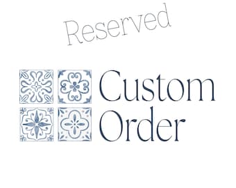 Custom Order - sample tile reserved for customer