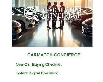 New‑Car Buying Checklist | Pricing, Fees, Negotiation, Red Flags | CarMatch Concierge
