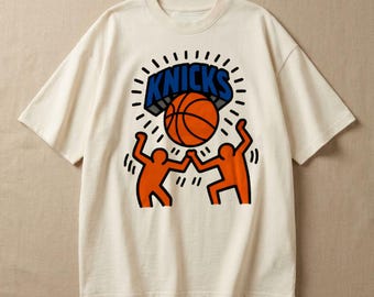ヴィンテージ 90 年代 ニューヨーク ニックス グラフィック T シャツ