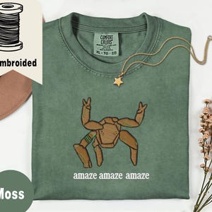 アメイジング・ロッキー・エイリアンTシャツ、面白いSF引用スペースグラフィックTシャツ、プロジェクト・ヘイル・メアリーにインスパイアされたデザイン、コンフォートカラーズ®SFギフト