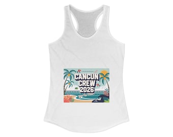 Cancun Crew Bundle — 20oz Tumbler + Racerback Tank | Girls Trip Cancun 2026