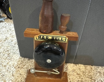 Vintage barklocka, moms 69, ring för ytterligare en rund skotsk whisky, mancave-dekor