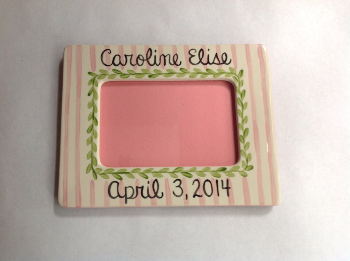 Personalized 5 x 7 Frame Etsy