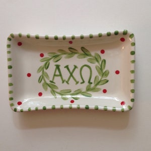 Alpha Chi Omega Trinket Dish