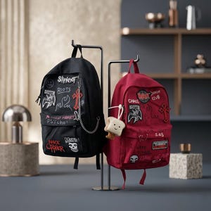 Punk Backpack - Etsy