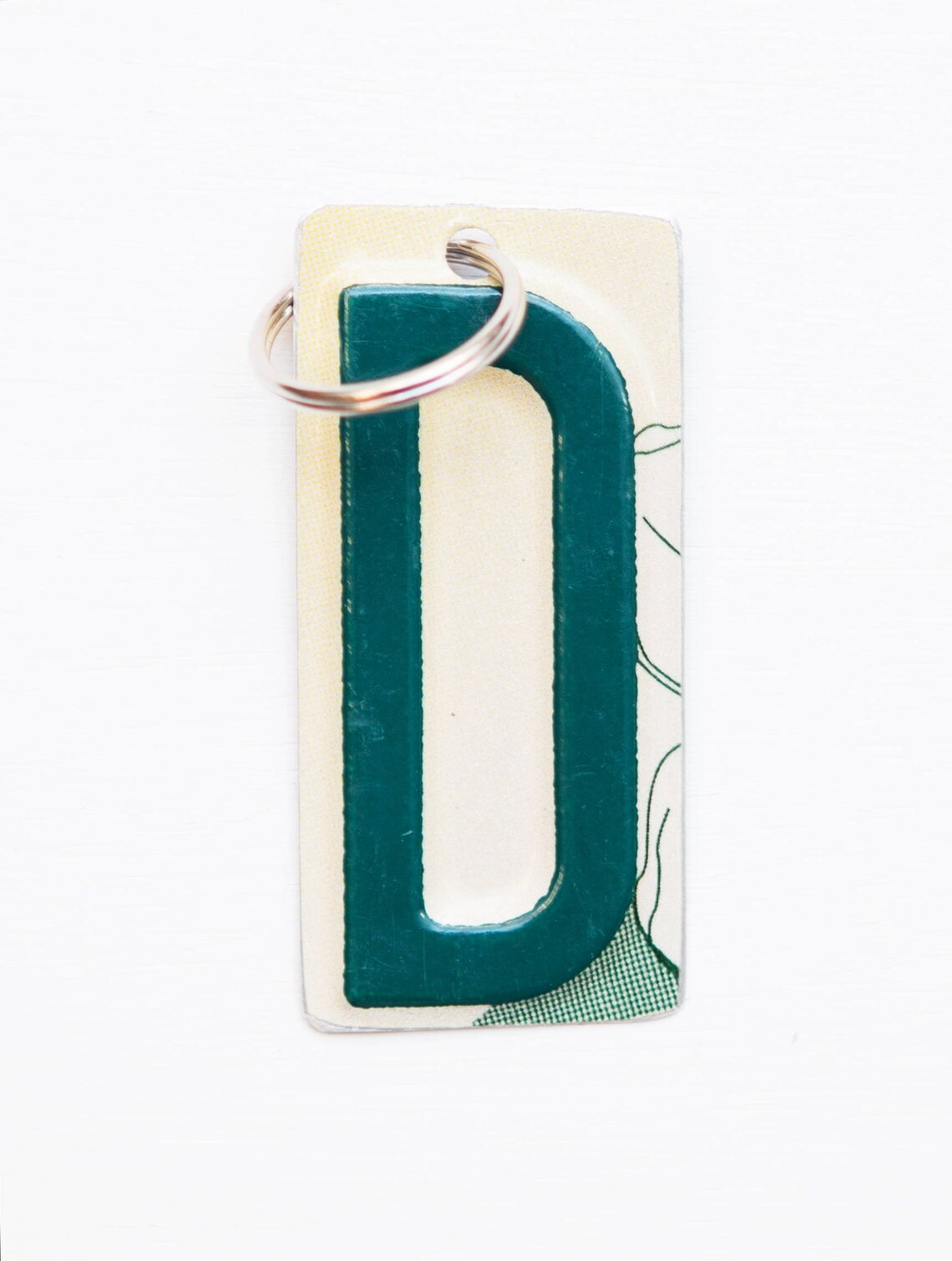 Letter D Key Chain Initial D Key Chain License Plate Key Etsy
